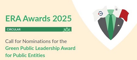 Call for Nominations for the Green Public Leadership Award for Public Entities