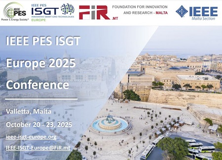 IEEE PES ISGT Europe 2025 Call for Papers 