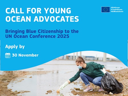 Call for Young Ocean Advocates: Bringing Blue Citizenship to the UN Ocean Conference 2025