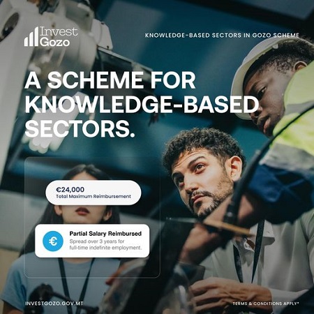Supporting Knowledge Based Sectors in Gozo Scheme