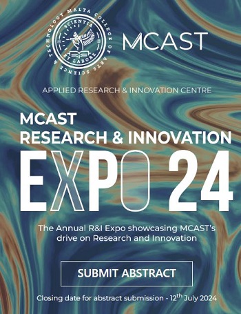 Call for Abstracts - MCAST Research and Innovation EXPO 2024